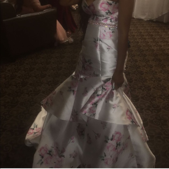 madison james floral prom dress - Picture 5 of 5